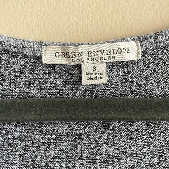 Green Envelope Blue/Grey Cardigan - Picture 4 of 6